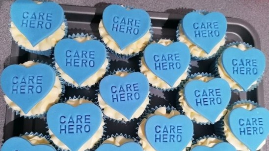 Care Hero Cupcakes for our Care Assistants Care Hero Cupcakes for our Care Assistants